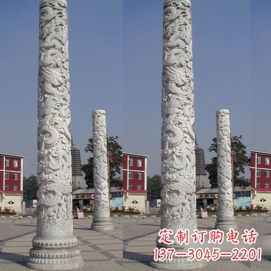 泸州中国龙柱雕塑