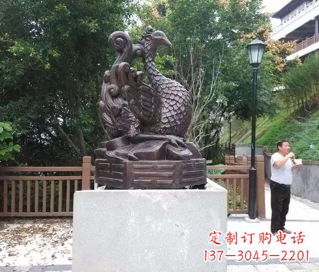 泸州朱雀神兽雕塑