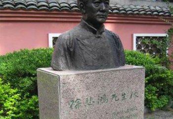 泸州徐悲鸿铜雕半身像雕塑
