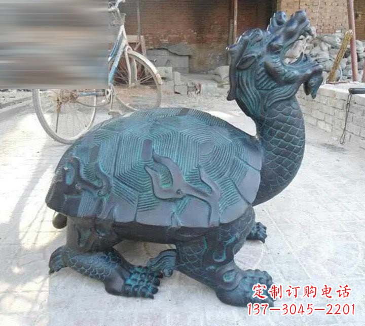 泸州铸铜龙龟雕塑222