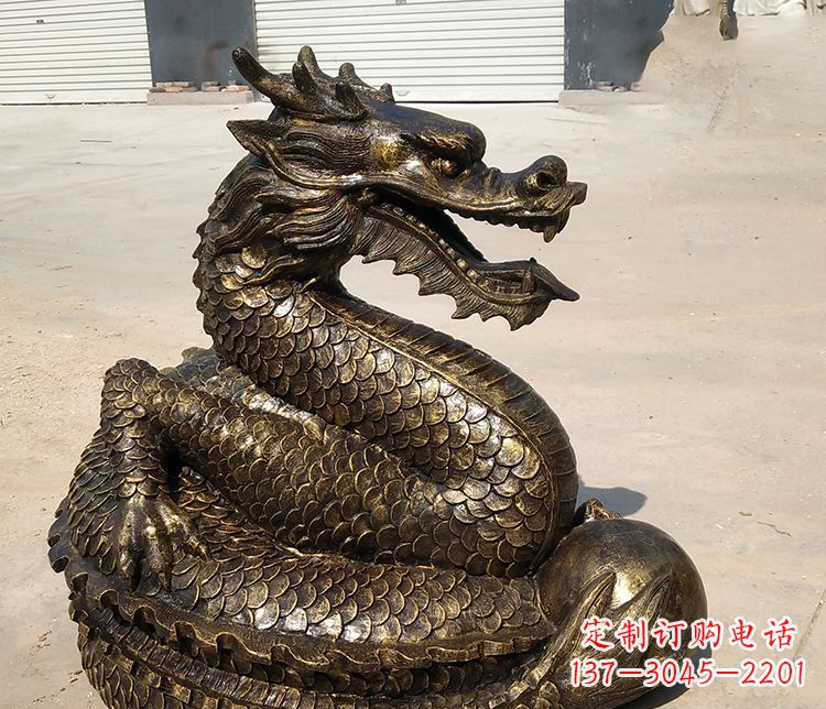 泸州铸铜神龙雕塑