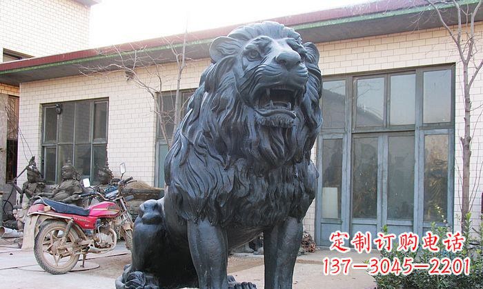 泸州铸铜狮子铜雕